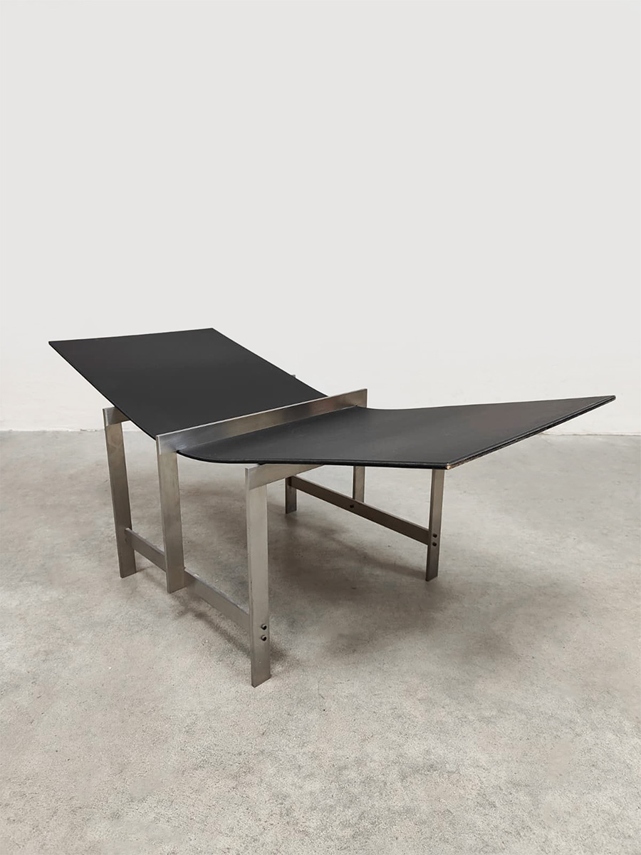 Dutch vintage design Manifold side table magazine holder Galerie Binnen