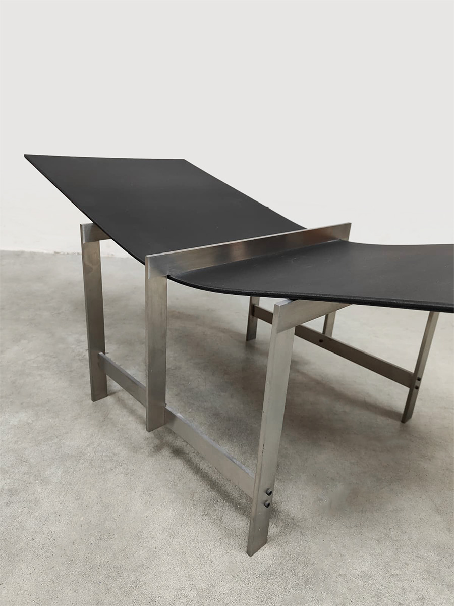 Dutch vintage design Manifold side table magazine holder Galerie Binnen