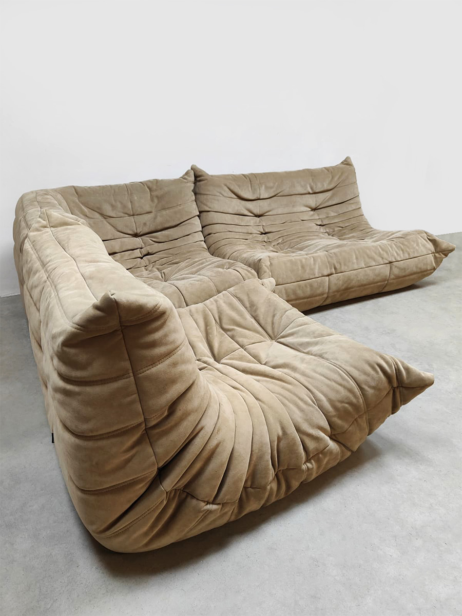 Vintage design Togo modular lounge sofa bank Michel Ducaroy Ligne Roset 1970