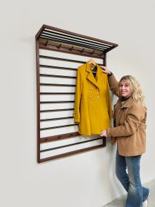 Vintage design Toonladder style coat rack 1960