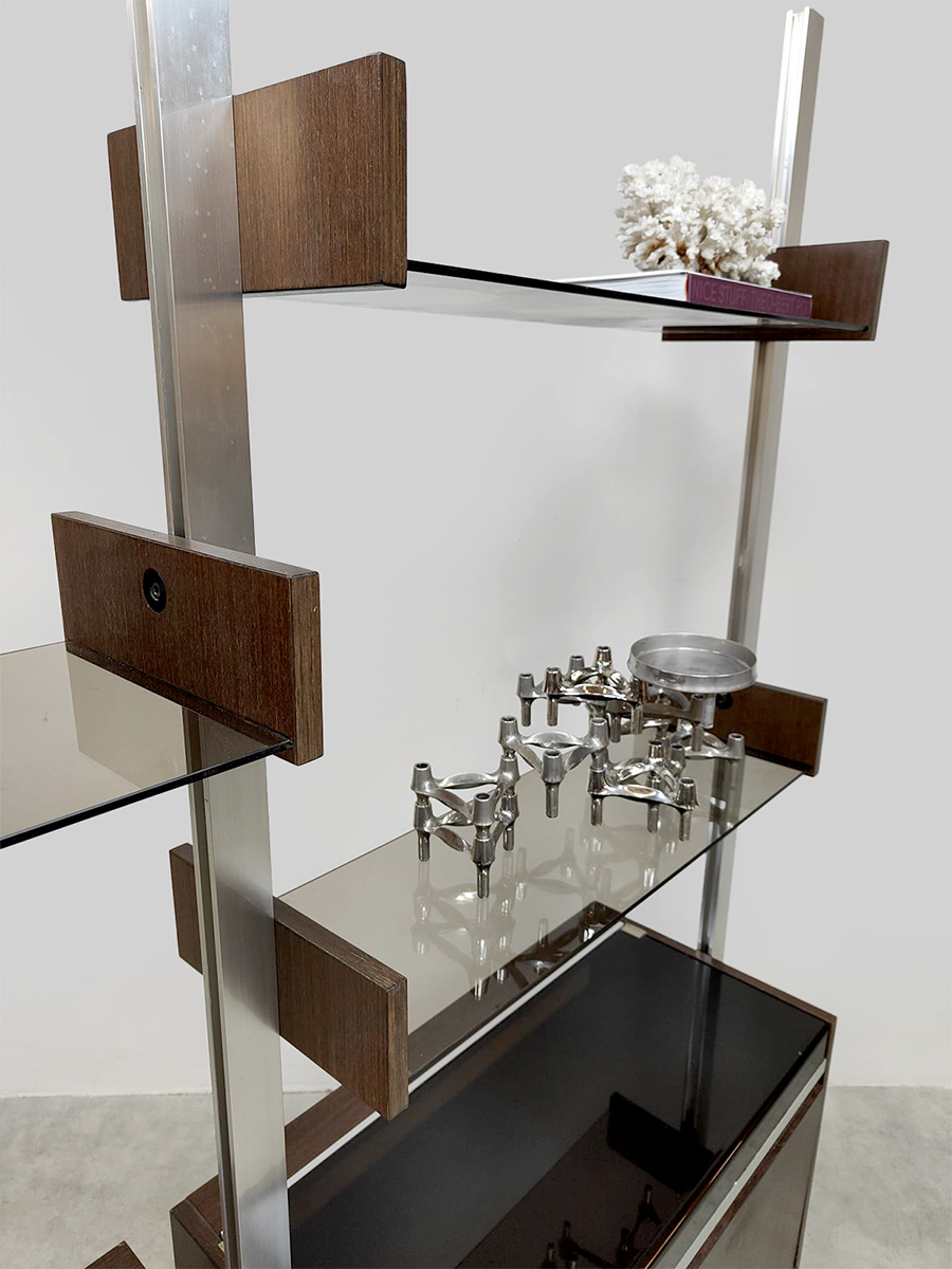 French midcentury furniture modular bookcase cabinet modulaire kast Michel Ducaroy Ligne Roset 1970 French midcentury furniture modular bookcase cabinet modulaire kast Michel Ducaroy Ligne Roset 1970