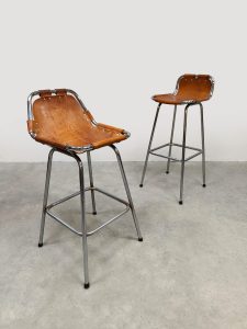 Vintage design barstools ‘Les Arcs’ Charlotte Perriand