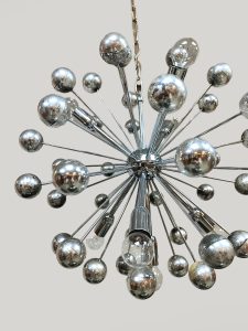 Vintage design chandelier Sputnik Cosack Leuchten ‘Space Age’