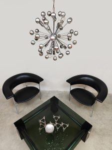 Vintage design chandelier Sputnik Cosack Leuchten ‘Space Age’