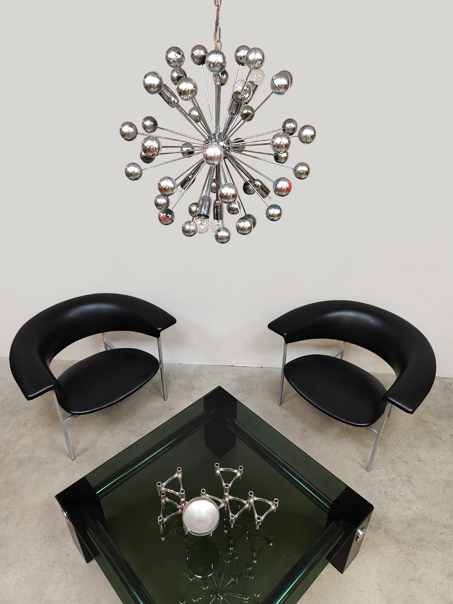 Vintage design chandelier Sputnik Cosack Leuchten ‘Space Age’