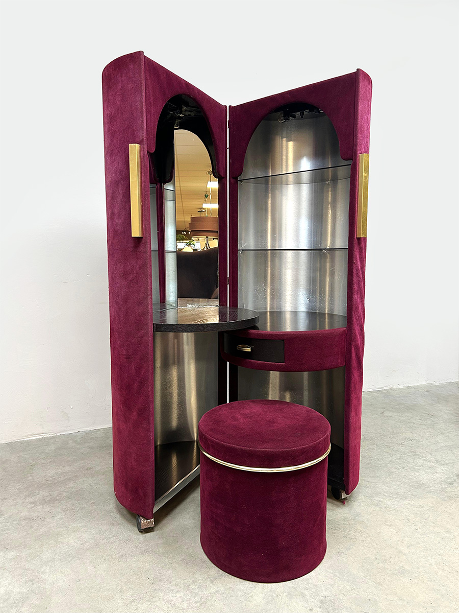 Vintage vanity table dressing tube kaptafel Luigi Massoni Poltrona Frau Vintage vanity table dressing tube kaptafel Luigi Massoni Poltrona Frau