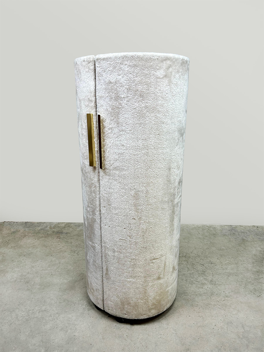 Vintage vanity table dressing tube kaptafel Luigi Massoni Poltrona Frau 'Ivory white' Vintage vanity table dressing tube kaptafel Luigi Massoni Poltrona Frau 'Ivory white'