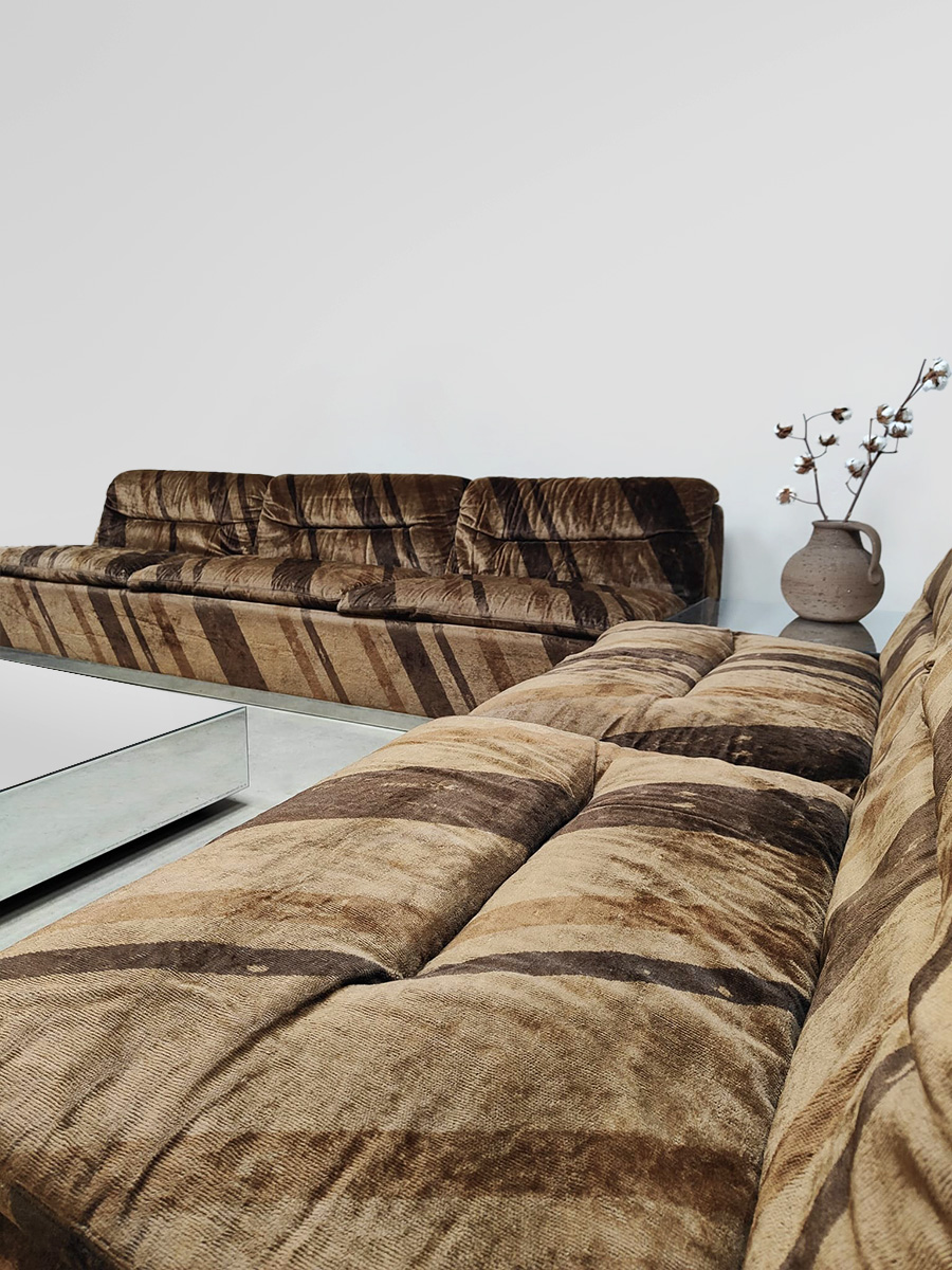 Midcentury interior design vintage P10 Proposals modular sofa modulaire bank Giovanni Offredi Saporiti 1970 Midcentury interior design vintage P10 Proposals modular sofa modulaire bank Giovanni Offredi Saporiti 1970