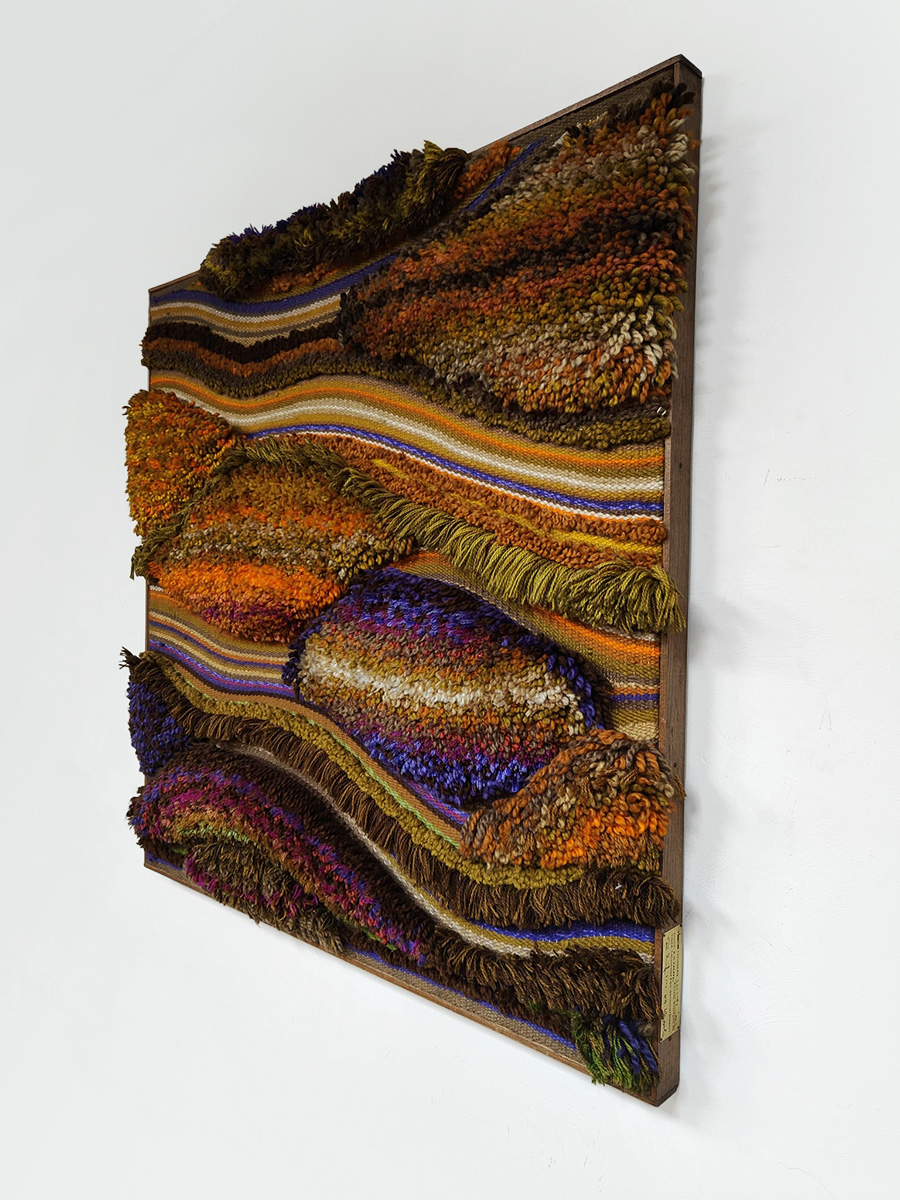 Vintage interior design limited Macrame Tapestry rug wall art wandtapijt K.H Kaeppel Tisca Tapisserie ‘Trio waves’ Vintage interior design limited Macrame Tapestry rug wall art wandtapijt K.H Kaeppel Tisca Tapisserie ‘Trio waves’