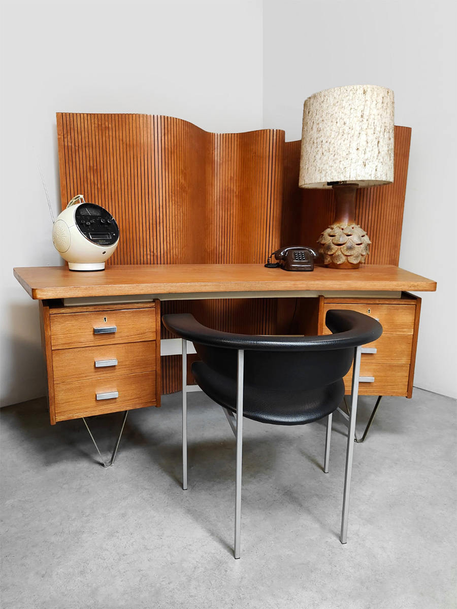 Vintage Dutch design Meander Gamma lounge chair fauteuil Rudolf Wolf, Gaasbeek & Van Tiel