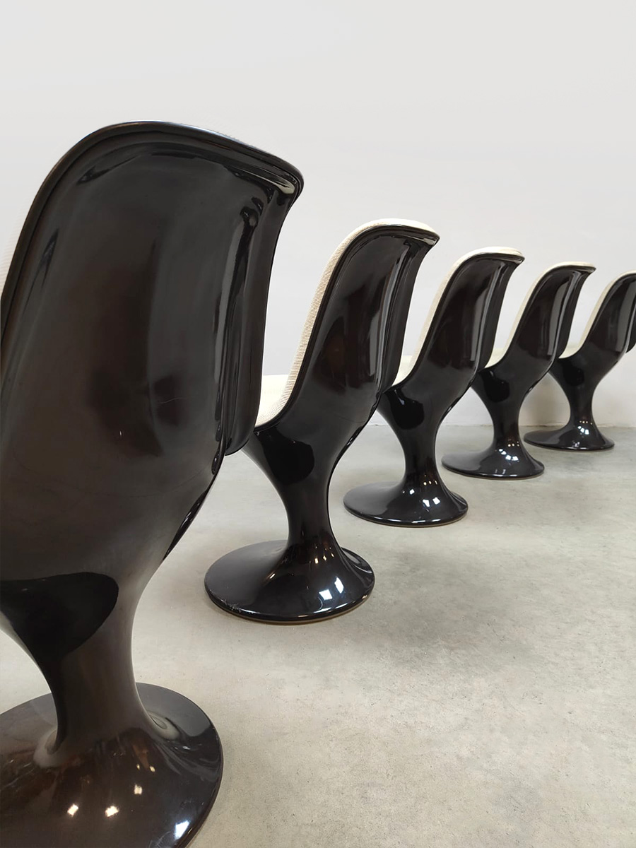 Space age Orbit dining set Markus Farner & Walter Grunder Herman Miller