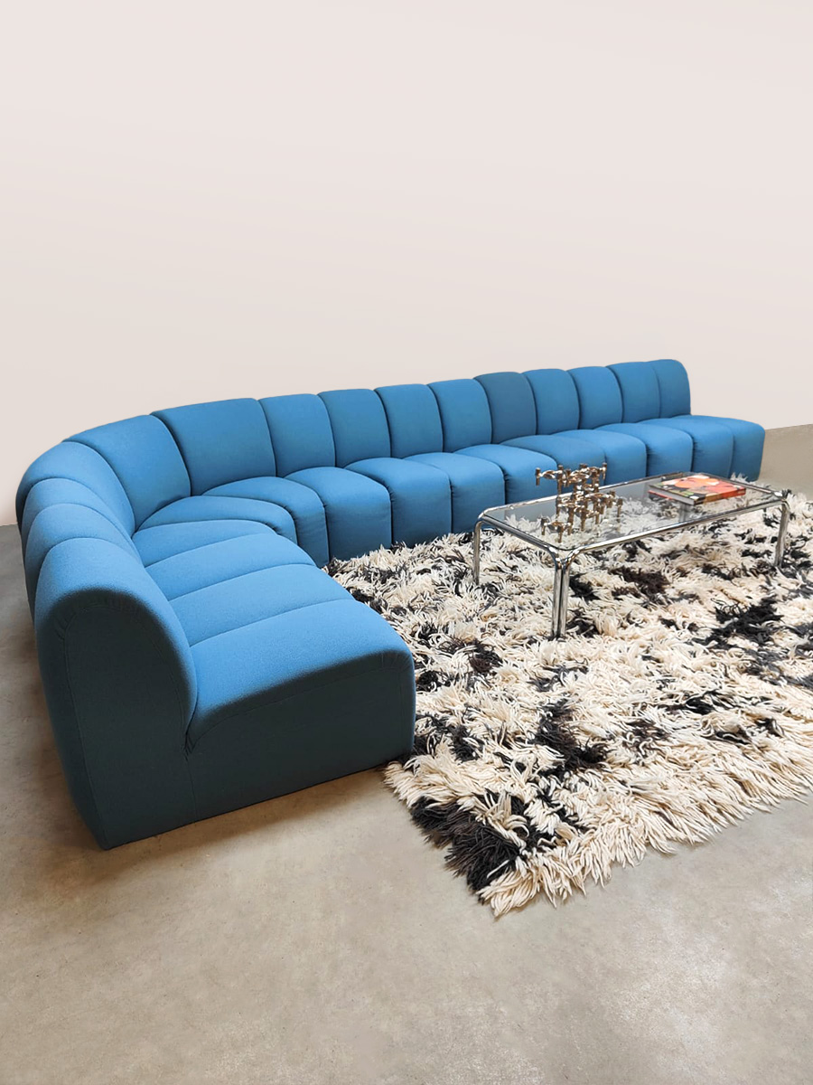 Vintage interior design modular Mississippi sofa modulaire bank Pierre Paulin Artifort Vintage interior design modular Mississippi sofa modulaire bank Pierre Paulin Artifort