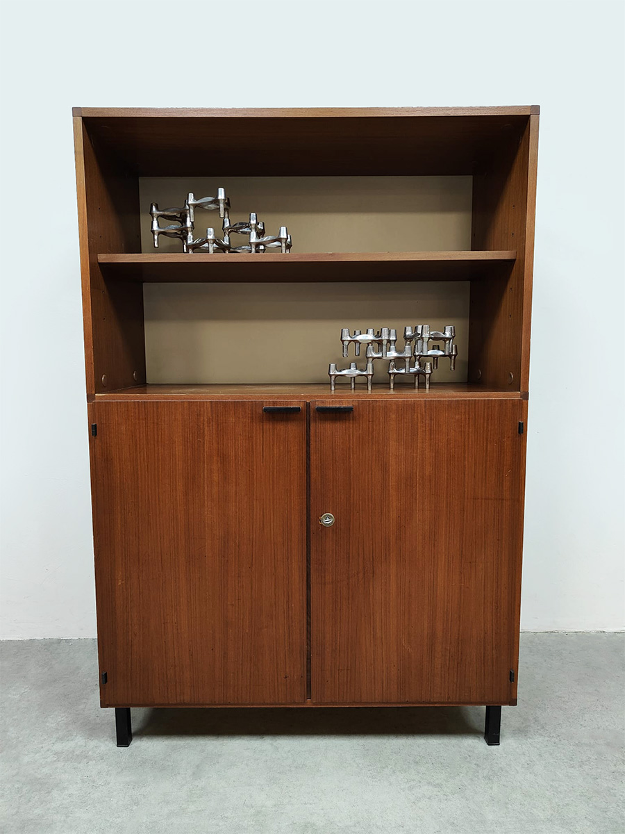 Midcentury Dutch design cabinet vintage wandkast Cees Braakman Pastoe 1960