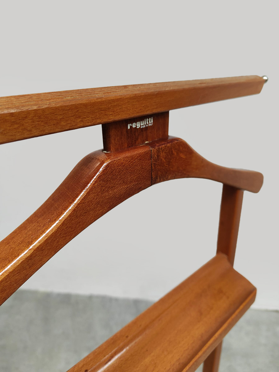 Midcentury Italian valet stand vintage dressboy Fratelli Reguitti