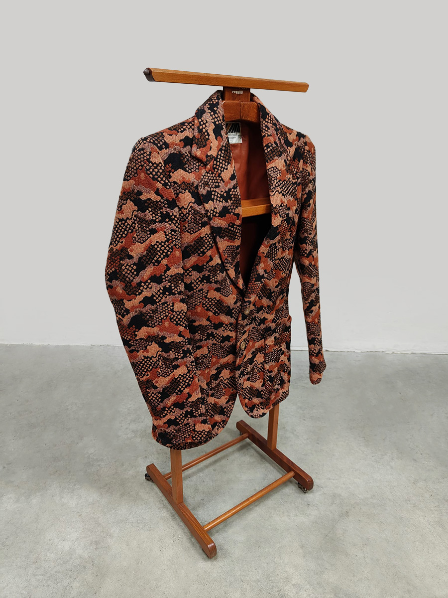 Midcentury Italian valet stand vintage dressboy Fratelli Reguitti