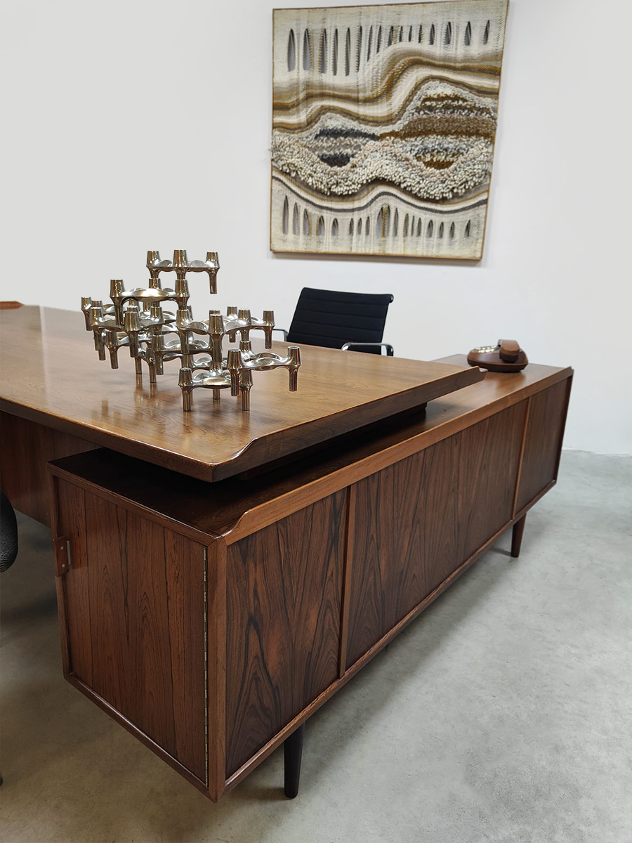Vintage furniture design model 209 executive desk bureau Arne Vodder for Sibast 1955