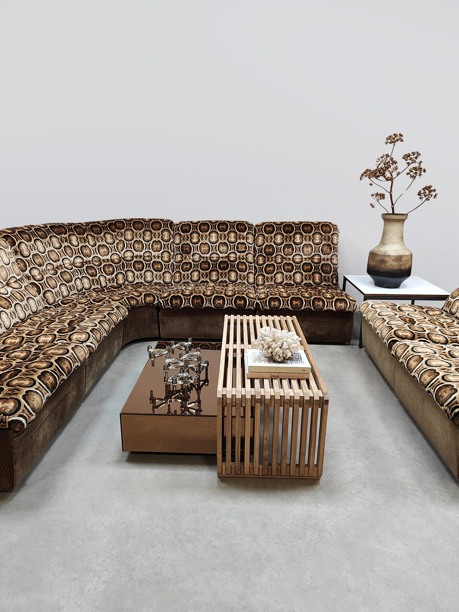 Vintage design modular lounge sofa ‘Patterns'