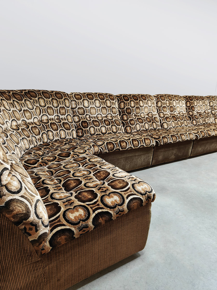 Vintage design modular lounge sofa ‘Patterns'
