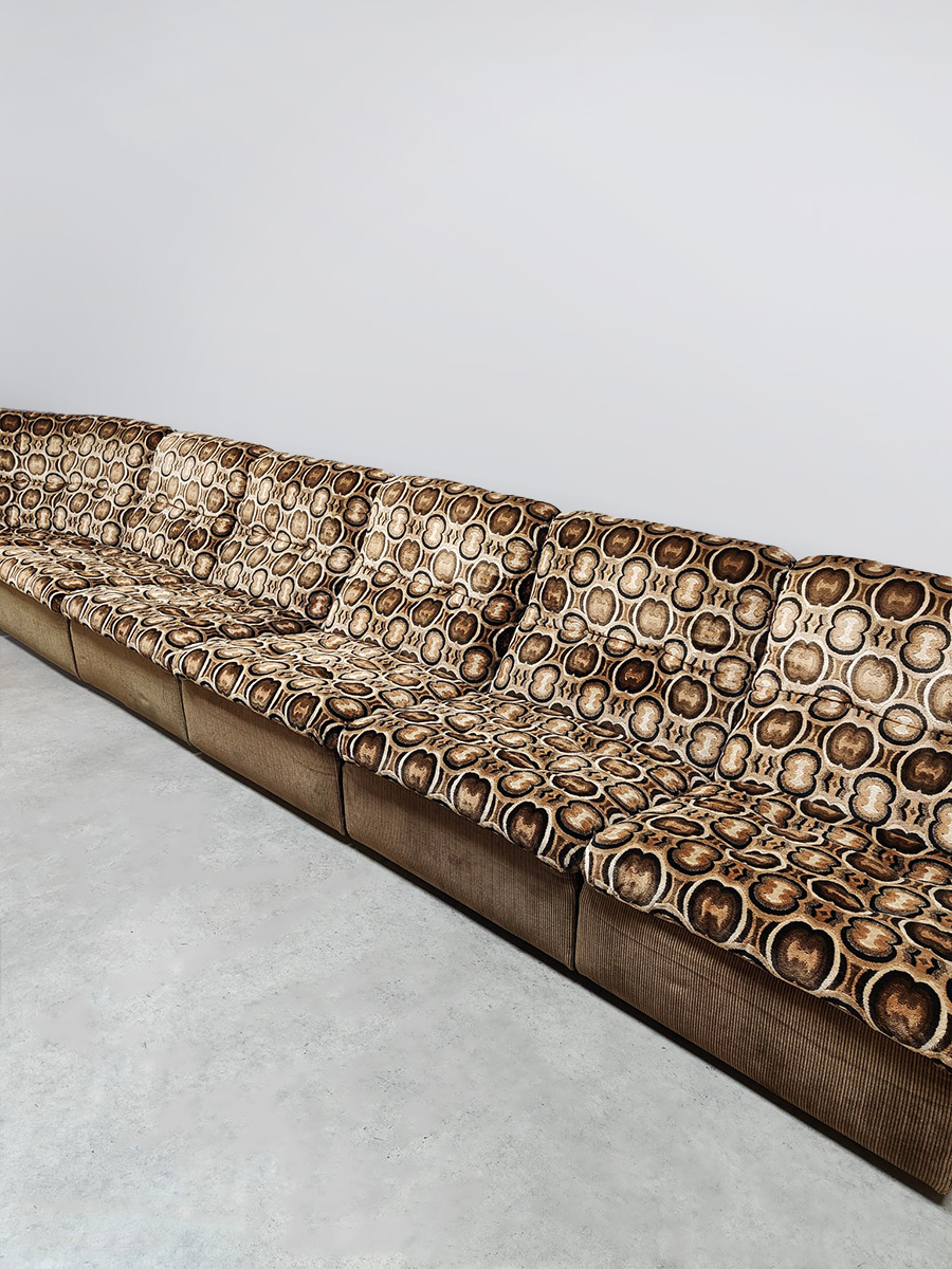 Vintage design modular lounge sofa ‘Patterns'