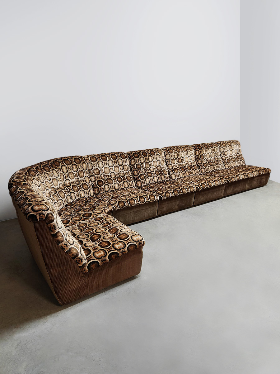 Vintage design modular lounge sofa ‘Patterns'
