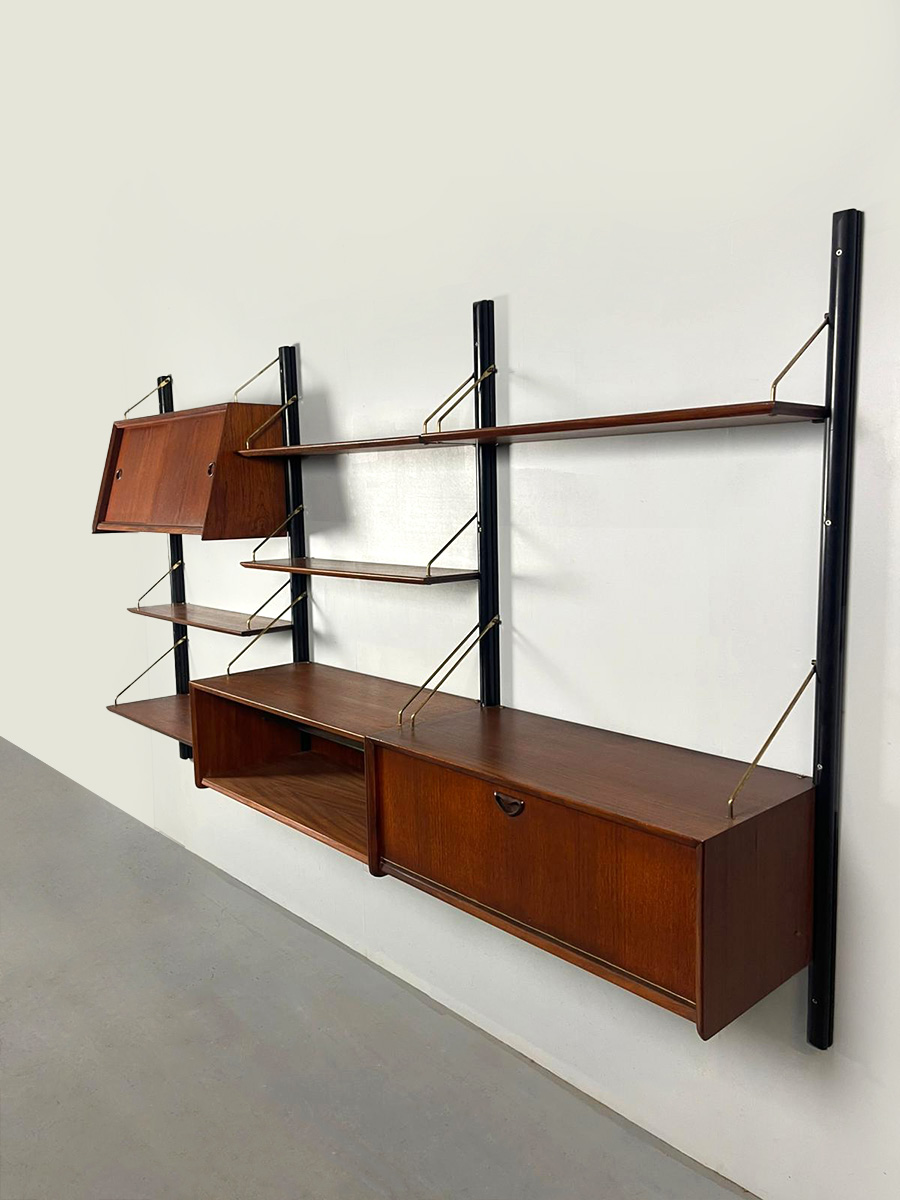 Dutch interior design modular wall unit modulair wandsysteem Louis van Teeffelen Webe 1960 Dutch interior design modular wall unit modulair wandsysteem Louis van Teeffelen Webe 1960