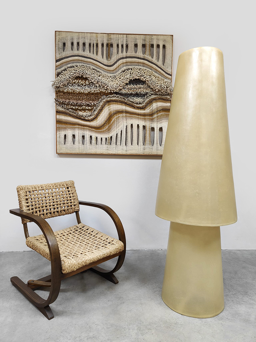 HKliving XL fiberglass floor lamp