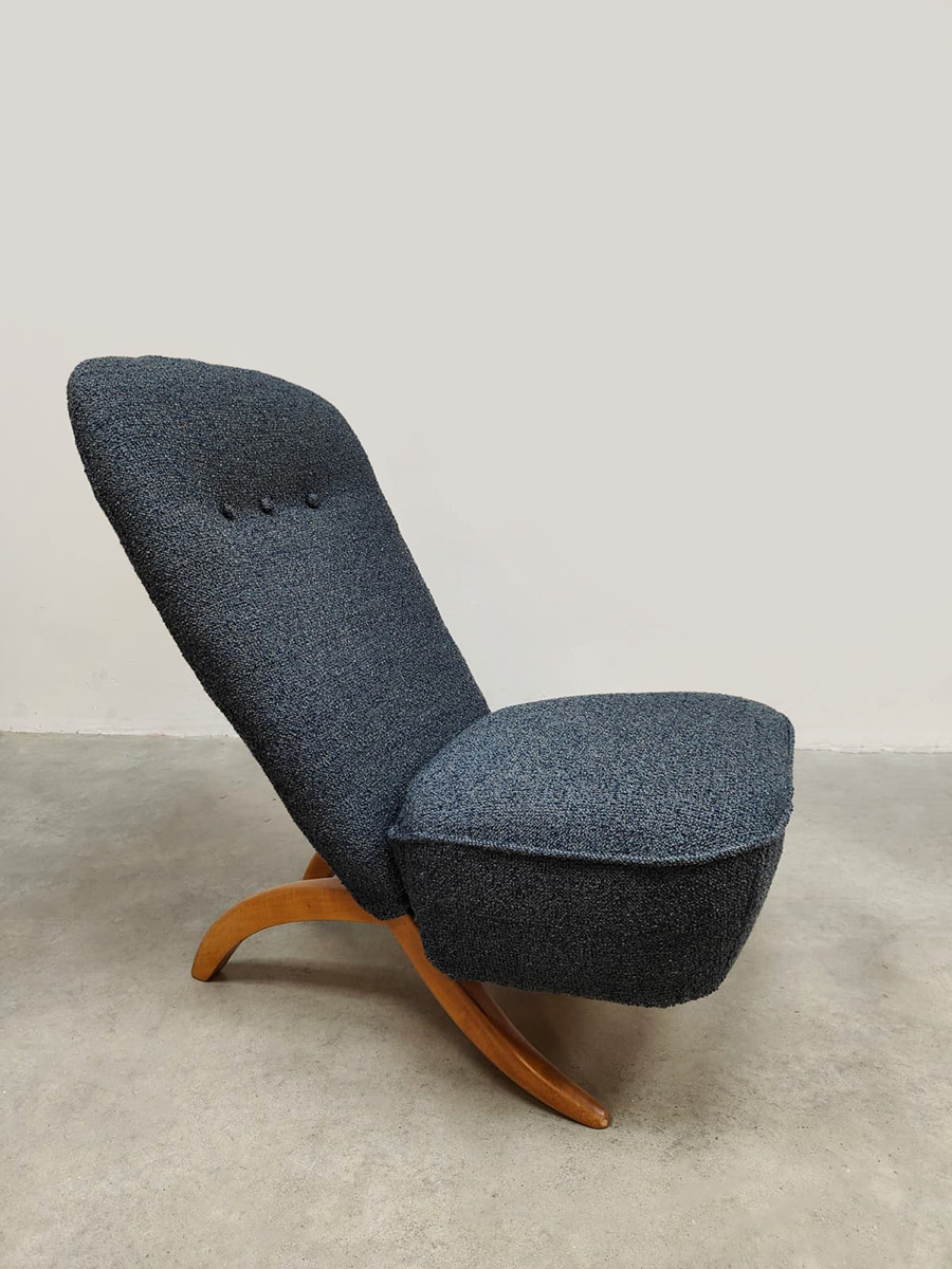 Midcentury interior Dutch design Congo chair fauteuil Theo Ruth Artifort Midcentury interior Dutch design Congo chair fauteuil Theo Ruth Artifort