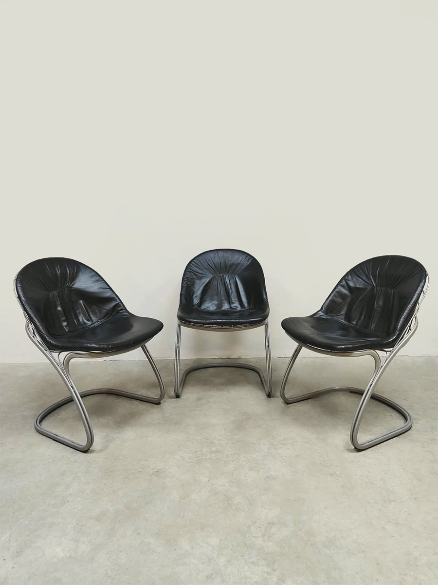 Midcentury furniture design Italian design Pascale dining chairs Italiaanse eetkamerstoelen Gastone Rinaldi for Rima