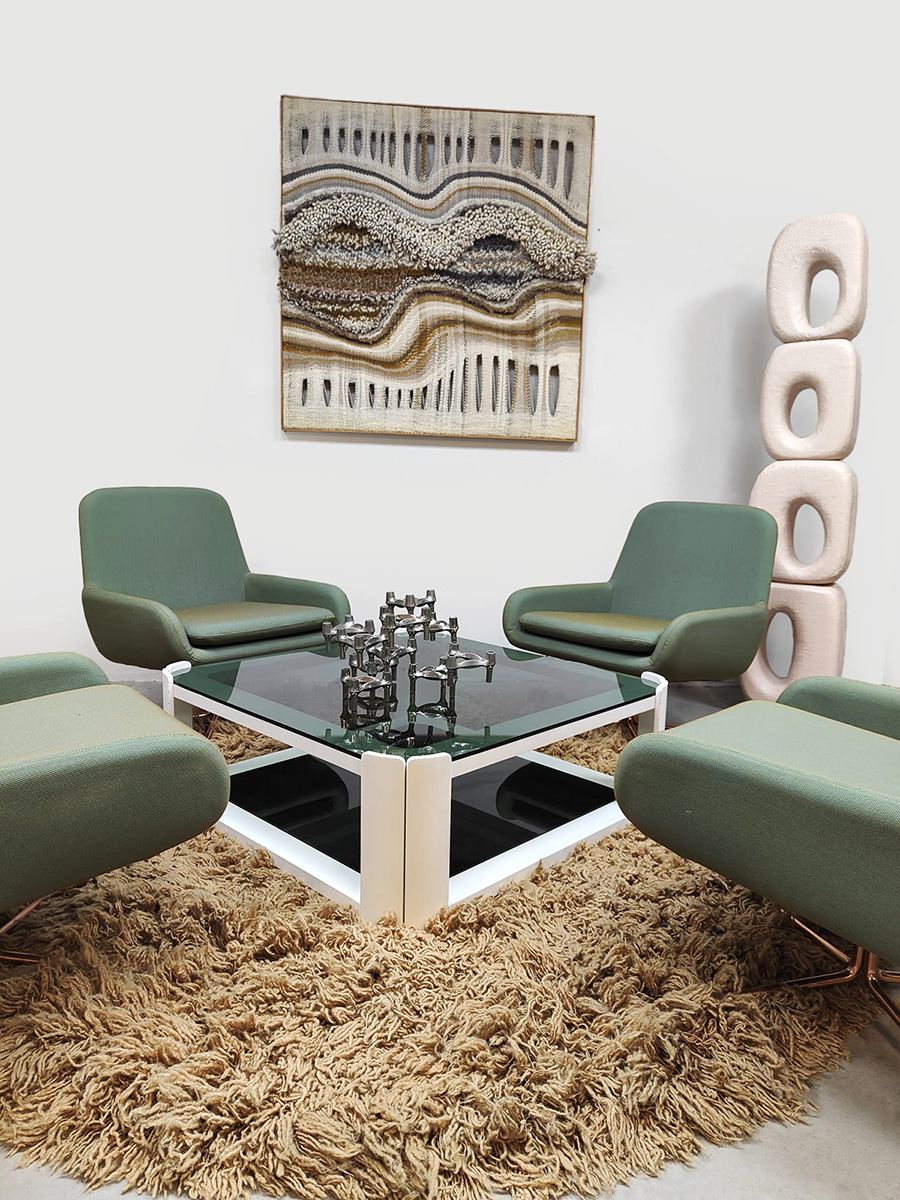 Danish design Coco swivel lounge chairs draaifauteuils Busk & Hertzog