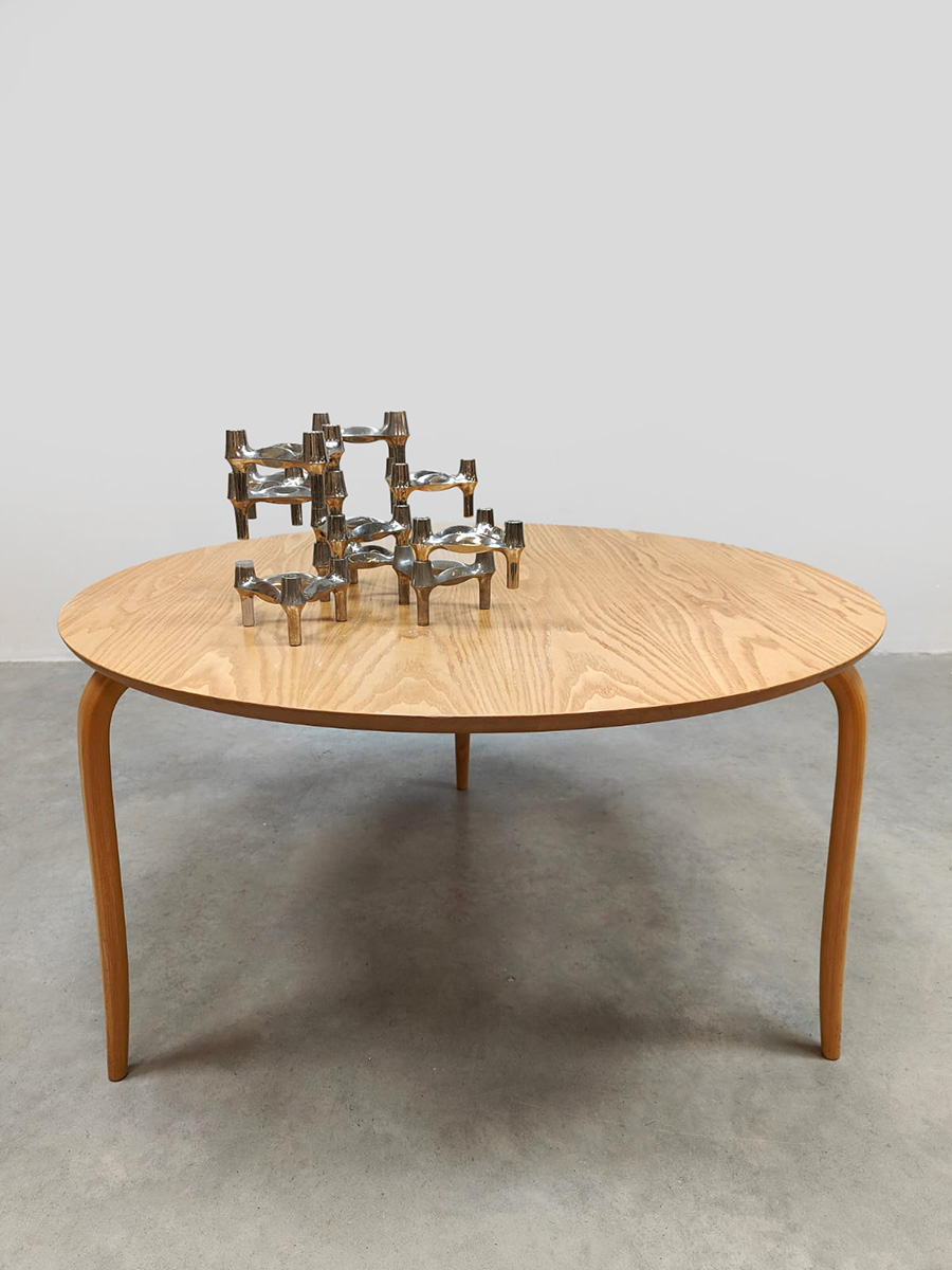 Midcentury interior Swedish design Annika coffee table salontafel Bruno Mathsson