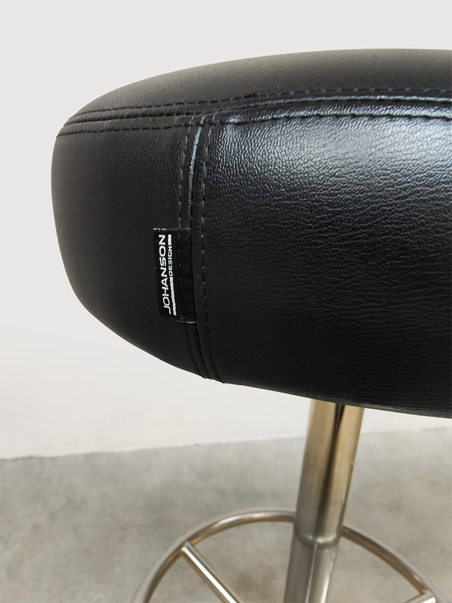 Vintage Swedish design bar stool stools barkrukken Borje Johanson 'Without backrest'