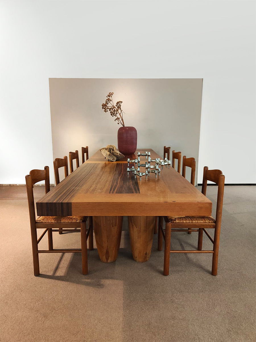 Dutch design XL Bagutta dining table eetkamertafel Henk Vos Linteloo